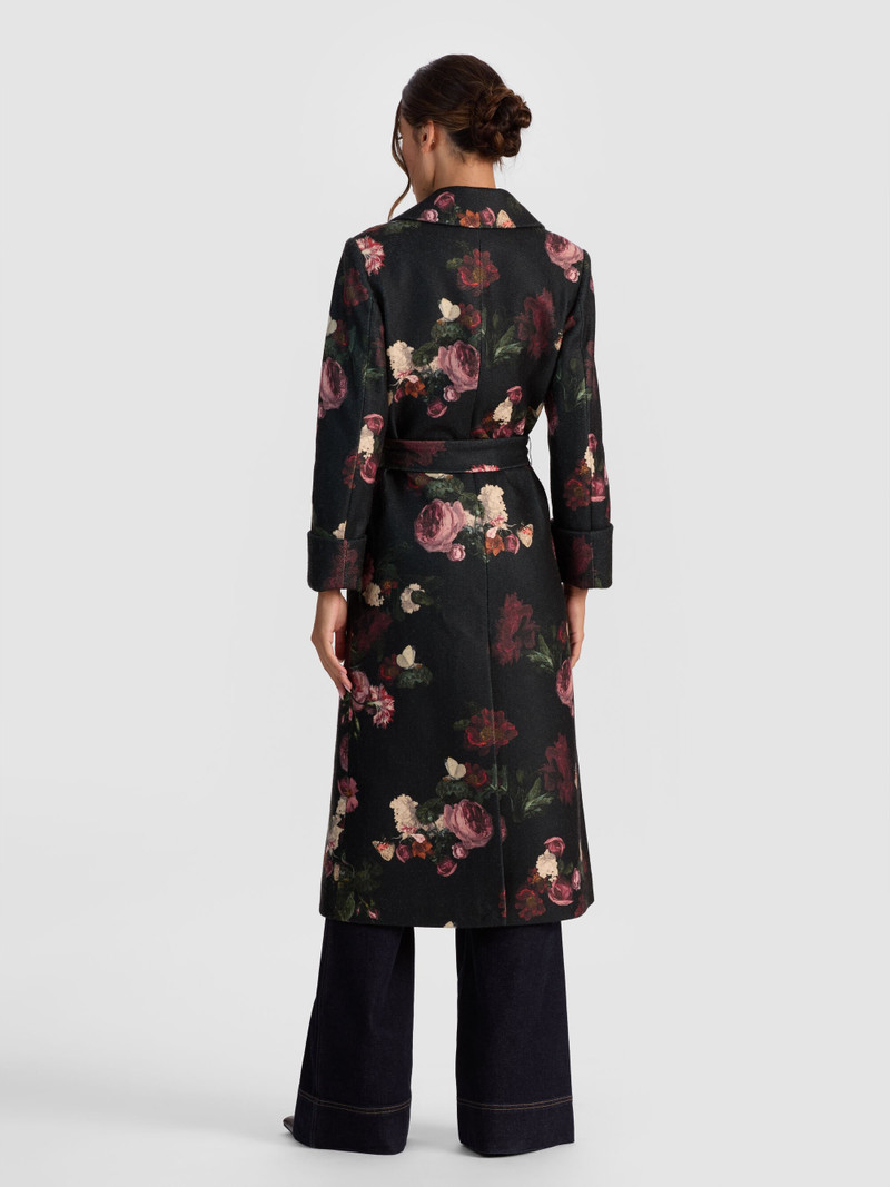Alice + Olivia KARLEY WRAP COAT outlook