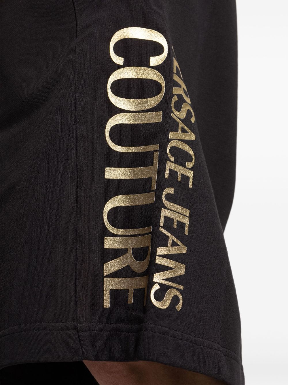 logo-print shorts - 5