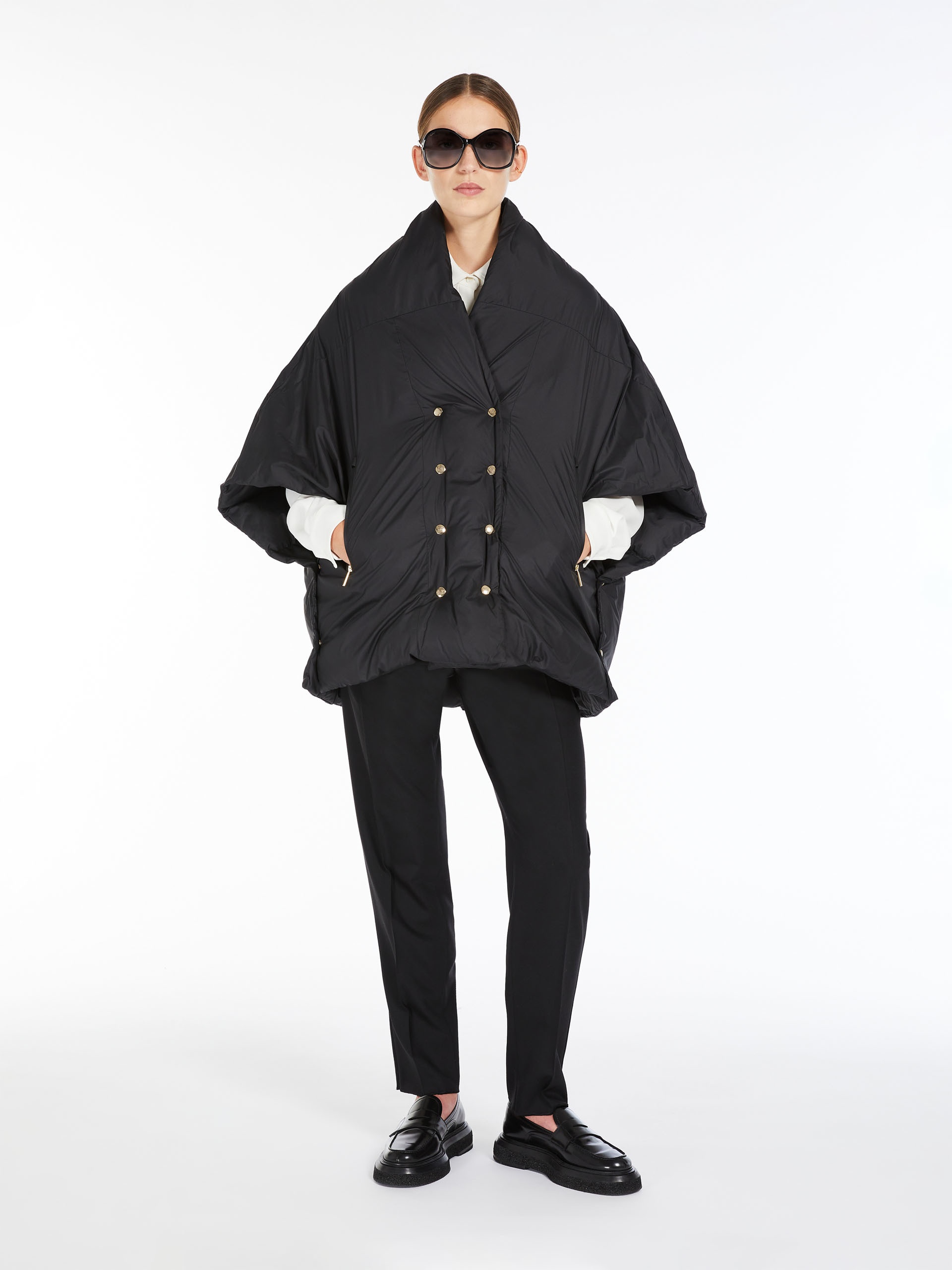 AVOCADO Reversible cape in water-resistant fabric - 2