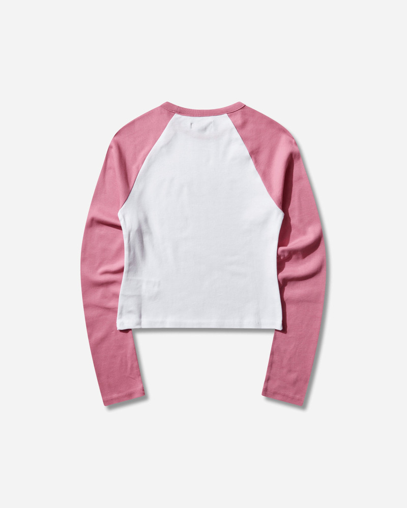 Vans Women's Y2K Star Raglan Longsleeve T-Shirt Pink Fizz outlook