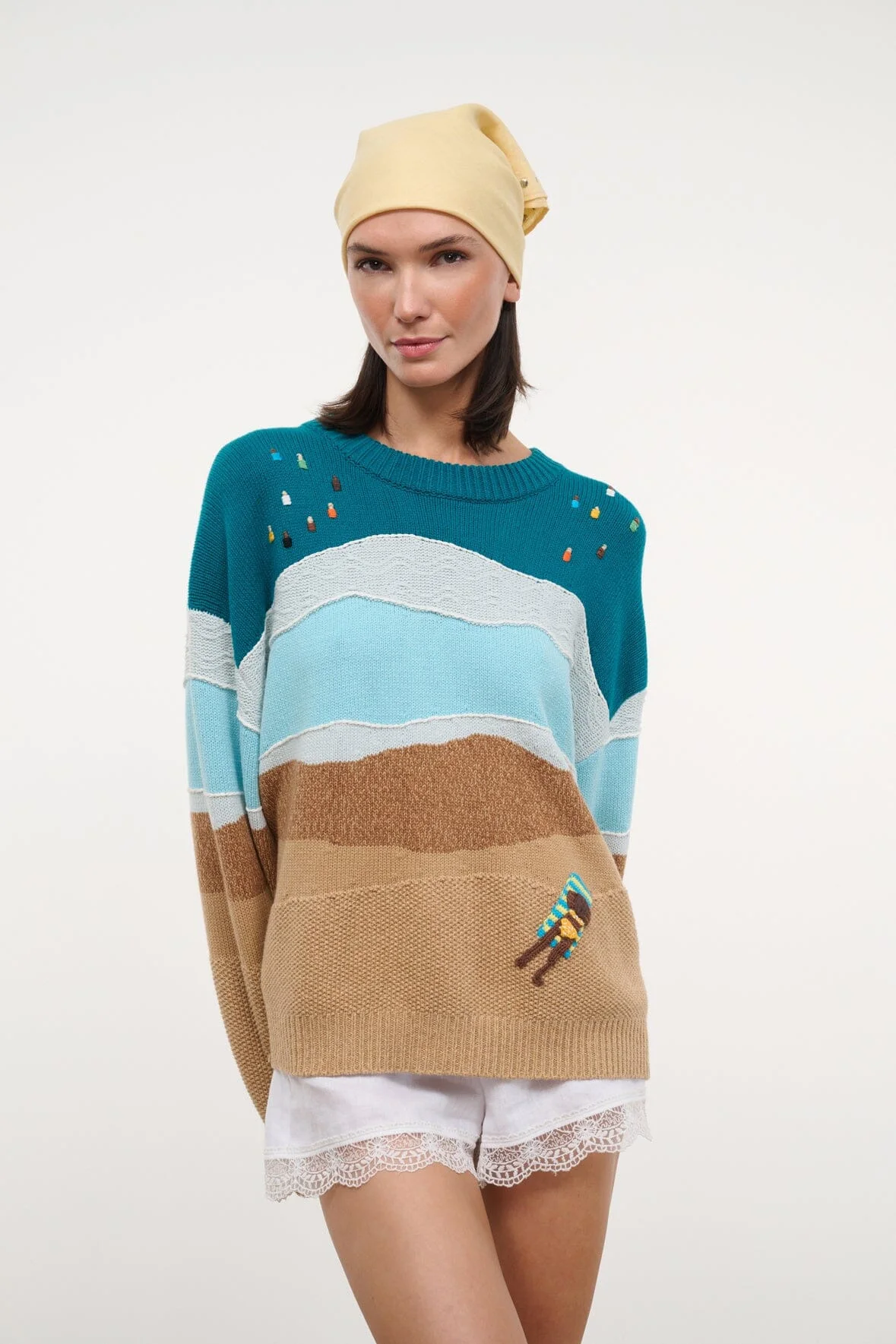 STAUD GIADA SWEATER BEACH DAY - 1
