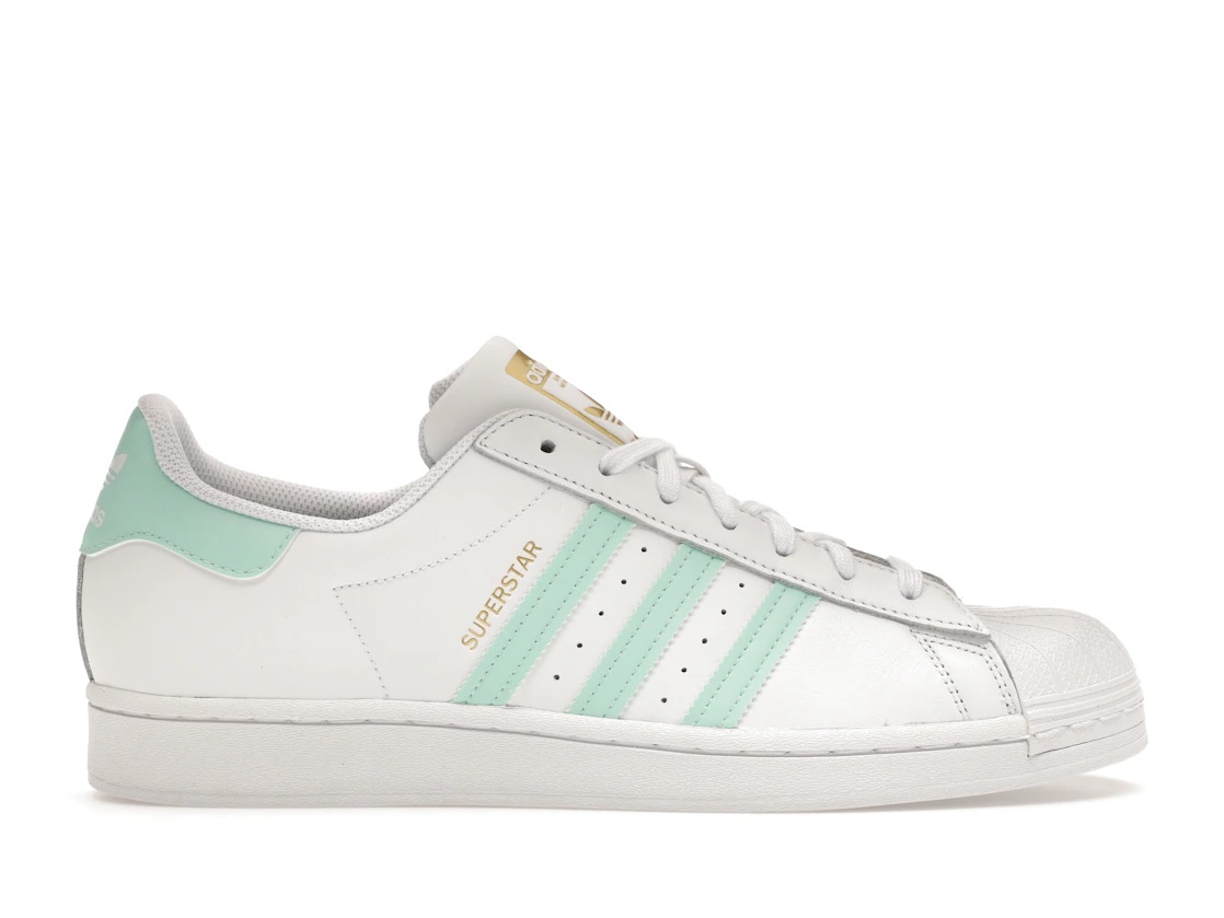 adidas Superstar White Clear Mint - 1