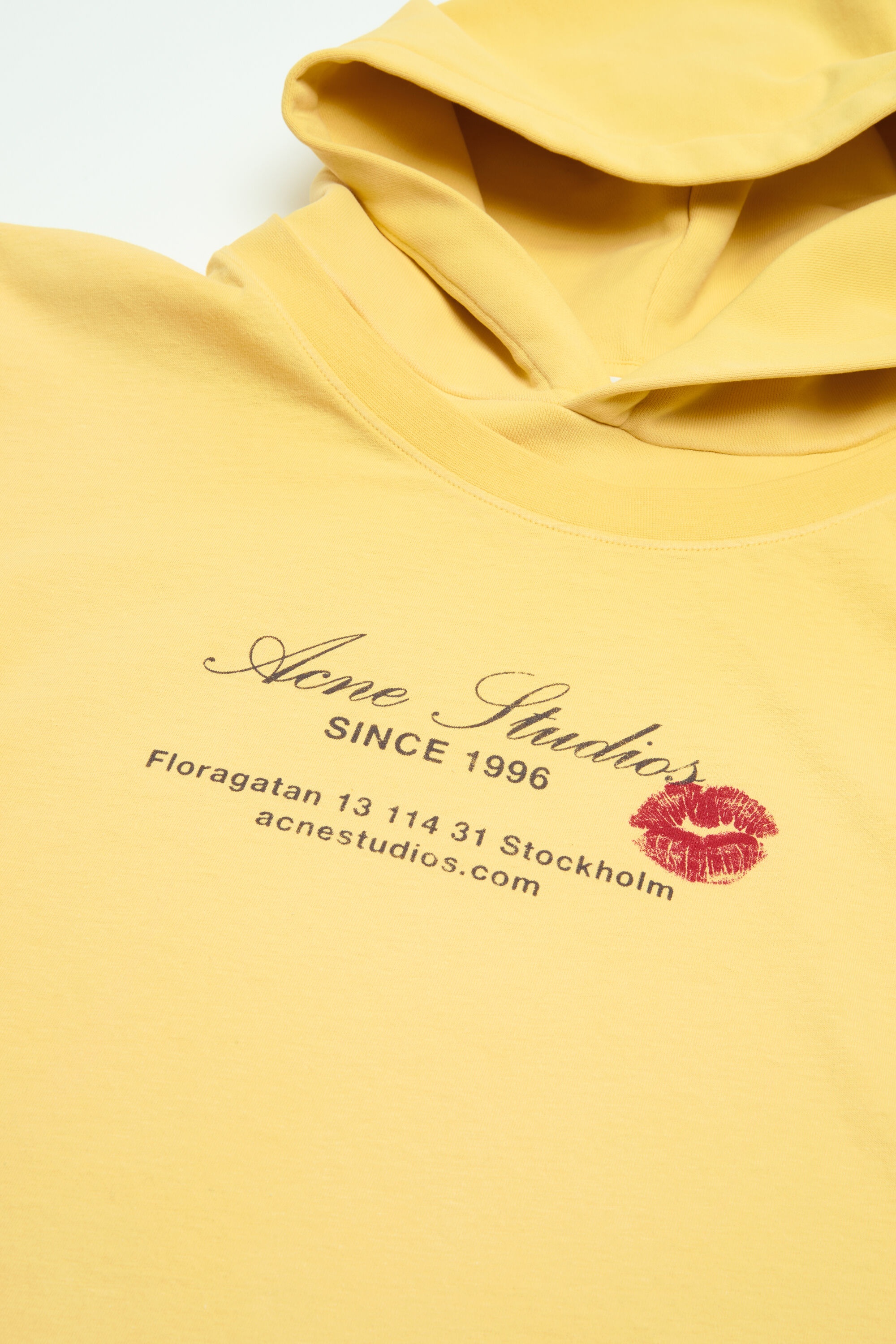 Double-layered hoodie - Bright Yellow - 4