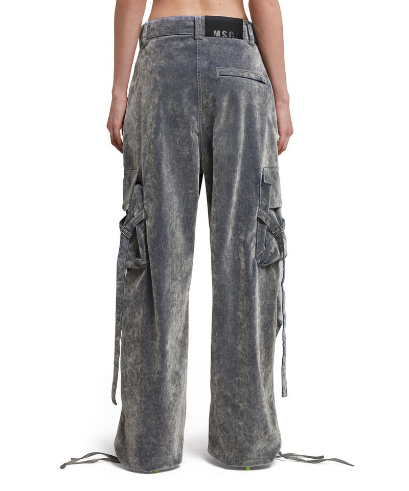 Cargo trousers with "Flock Denim" workmanship 3