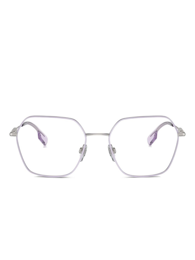 BE1381 geometric-frame glasses 1