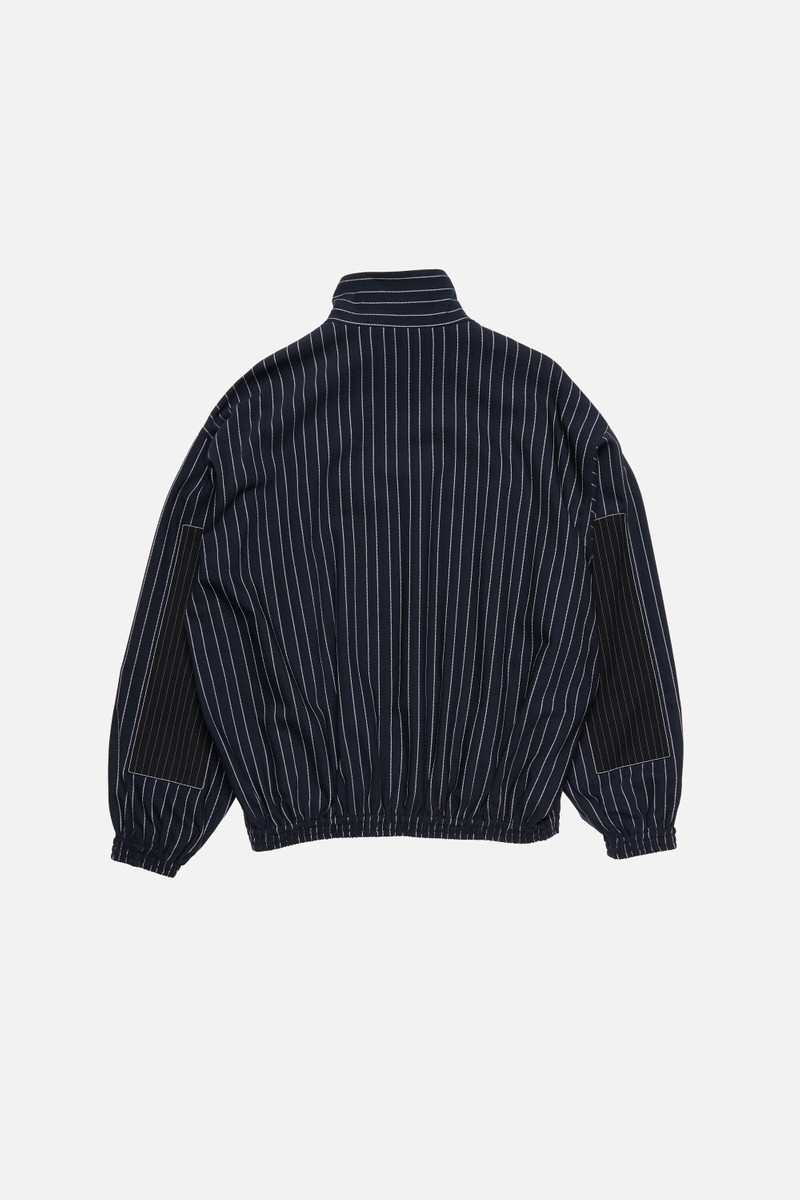 Striped zip jacket - Navy/white 6