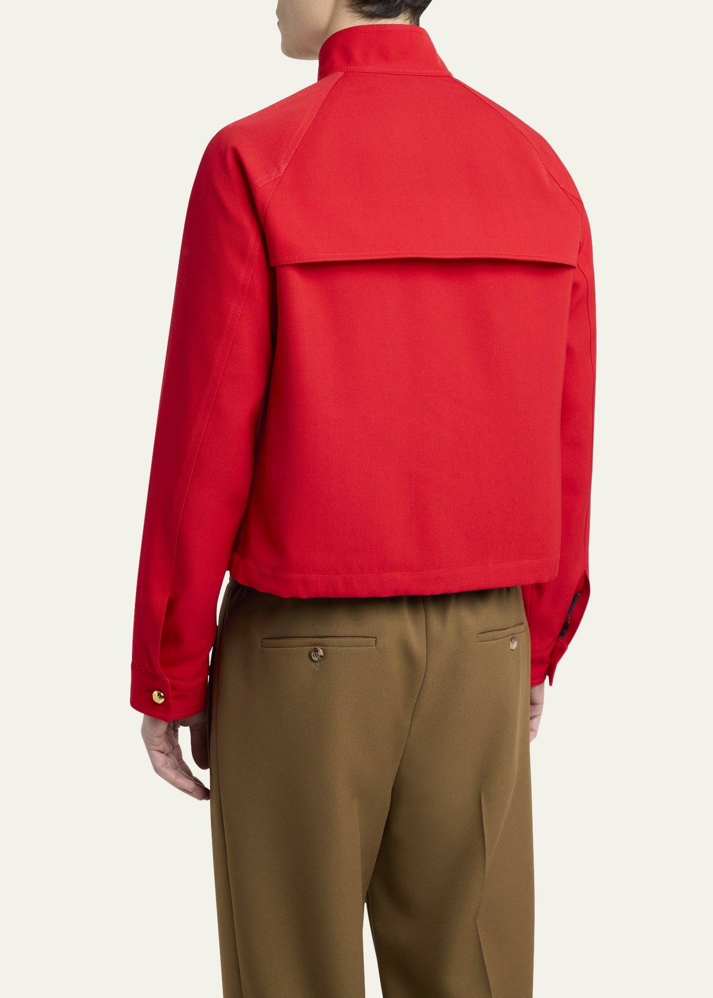 Men's Harrington Wool Full-Zip Blouson - 3