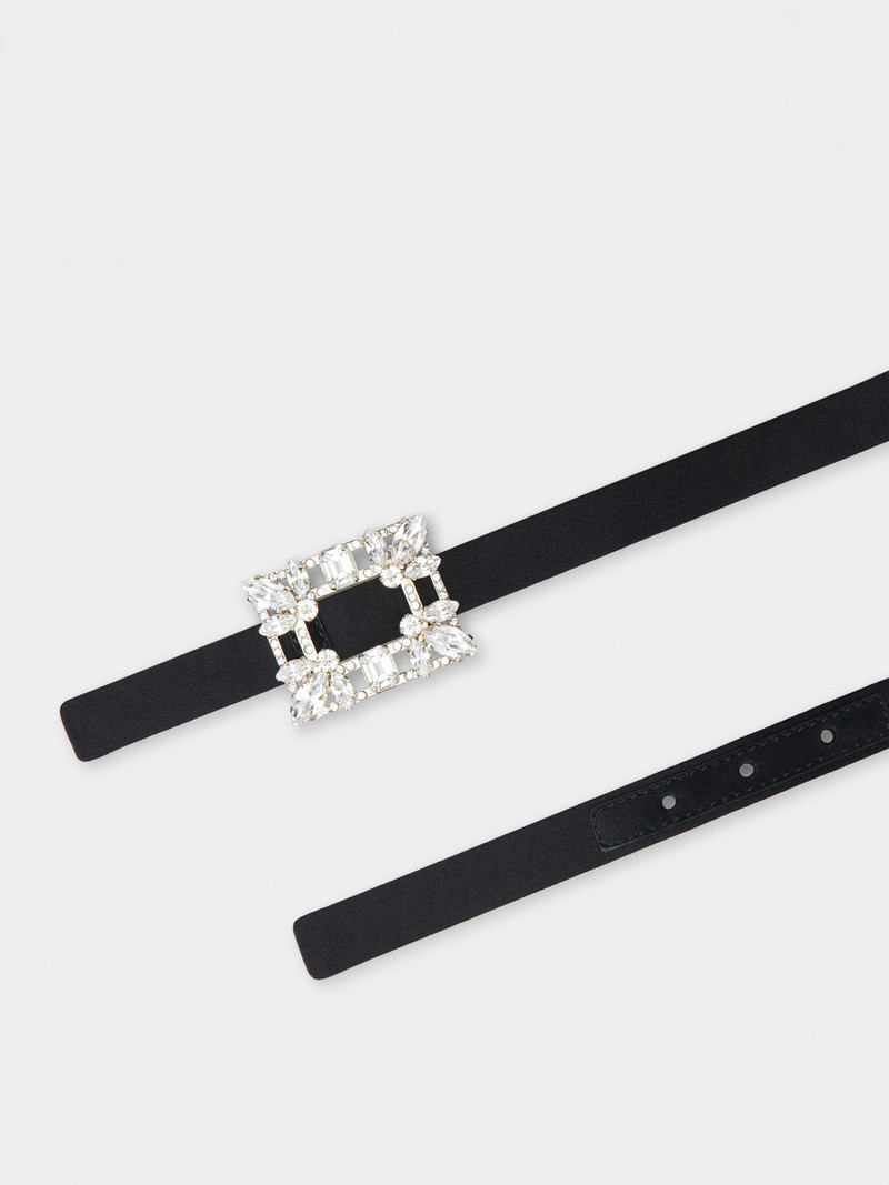 Broche Vivier Buckle Belt in Satin 2