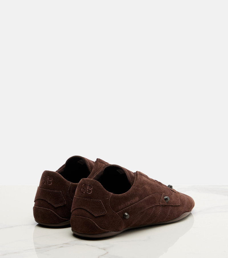 BALENCIAGA City suede sneakers outlook