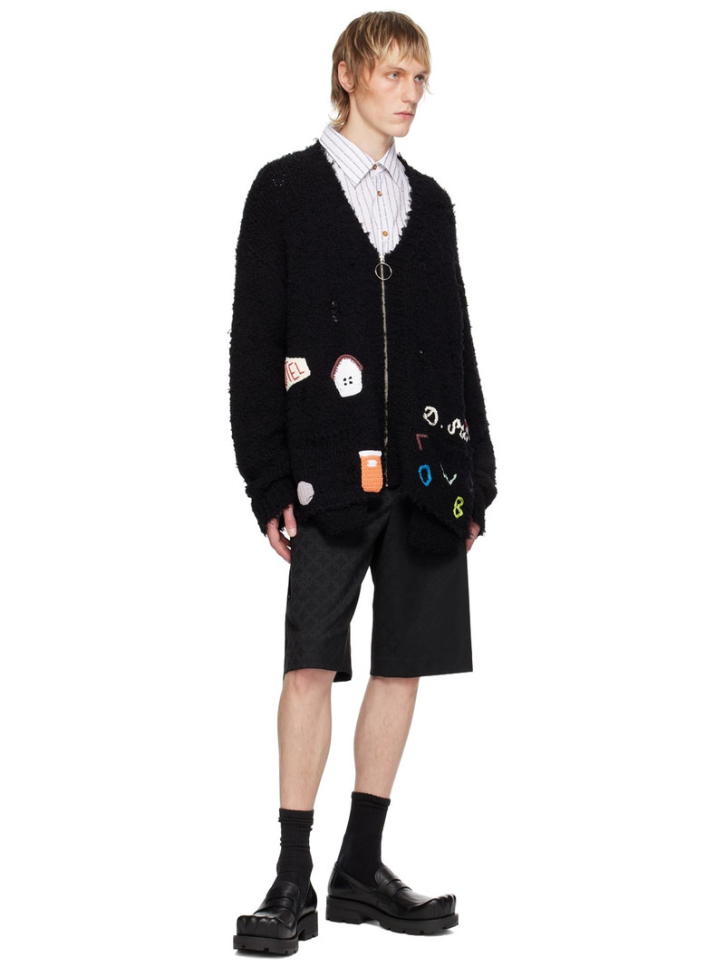 CHARLES JEFFREY LOVERBOY Black Sheathed Moggies Loafers outlook