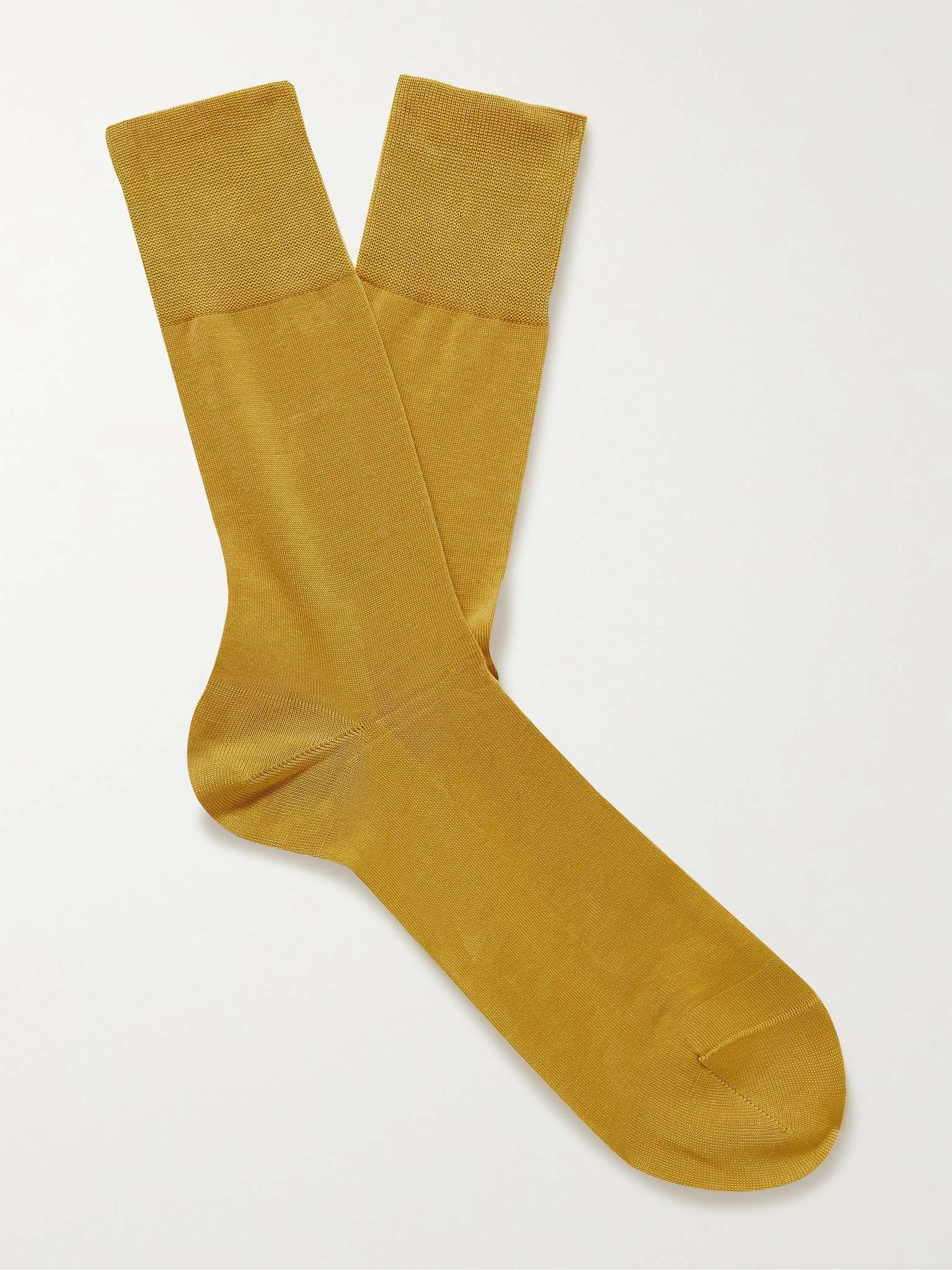 Tiago Fil d'Ecosse Cotton-Blend Socks - 1