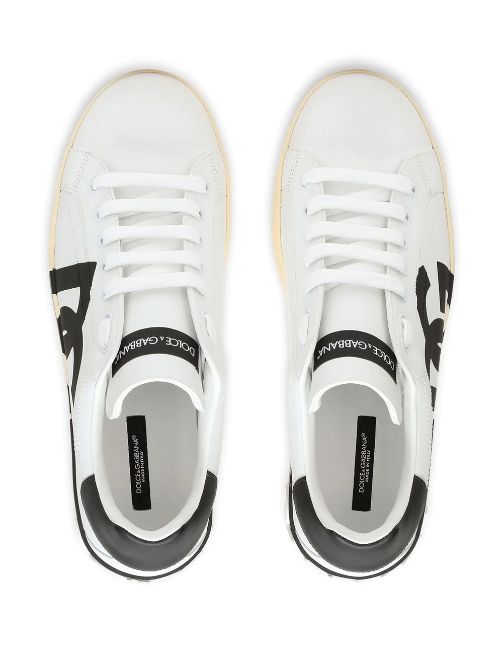 Portofino logo-print sneakers - 4