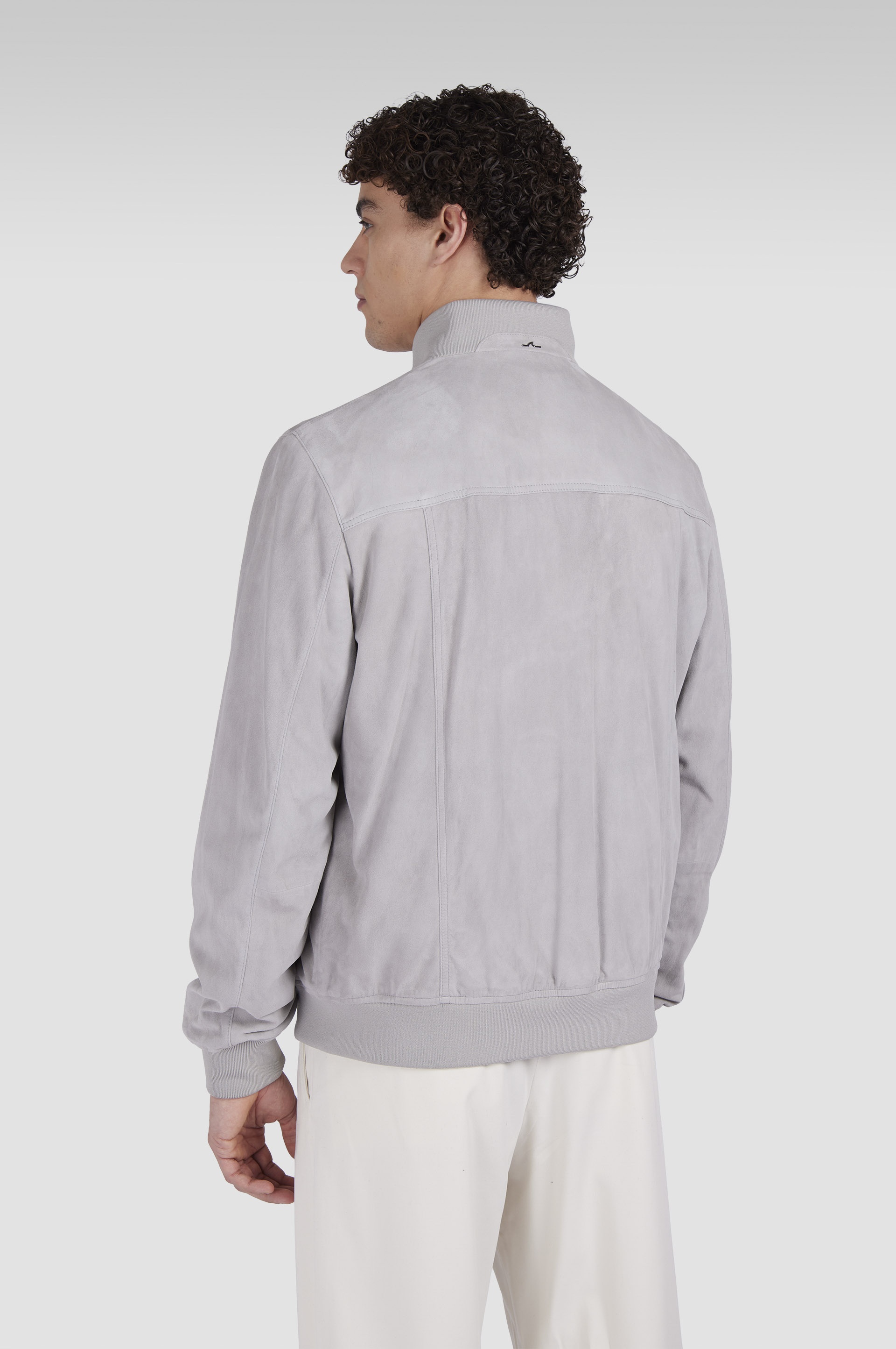 AQUALEATHER SUEDE BOMBER - 3