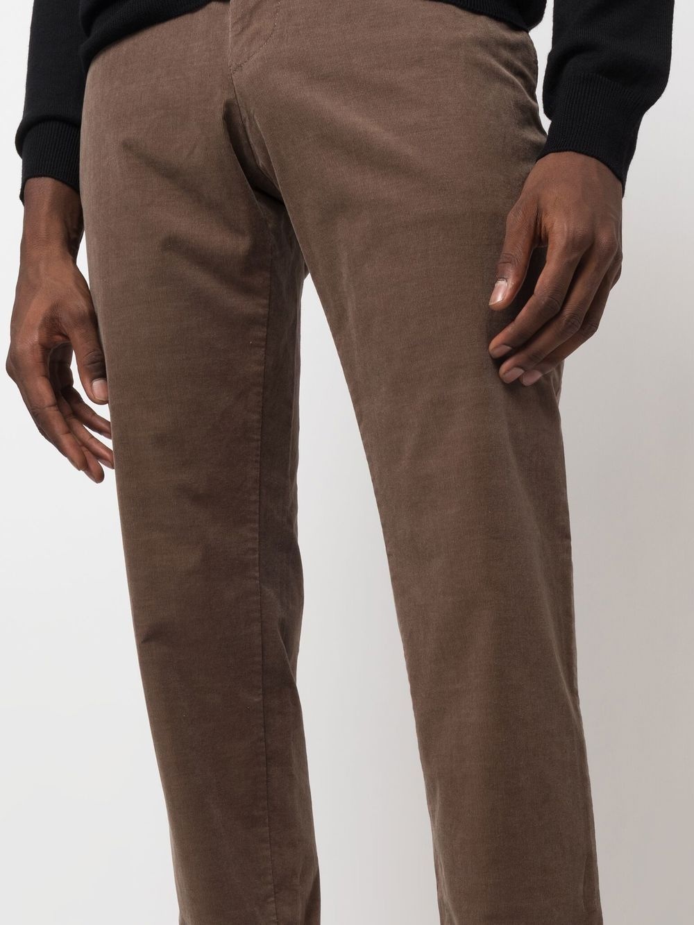 slim-fit tailored trousers - 5