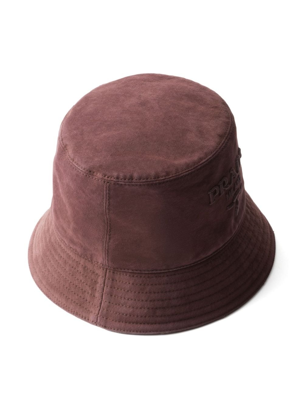 logo embroidered bucket hat - 2