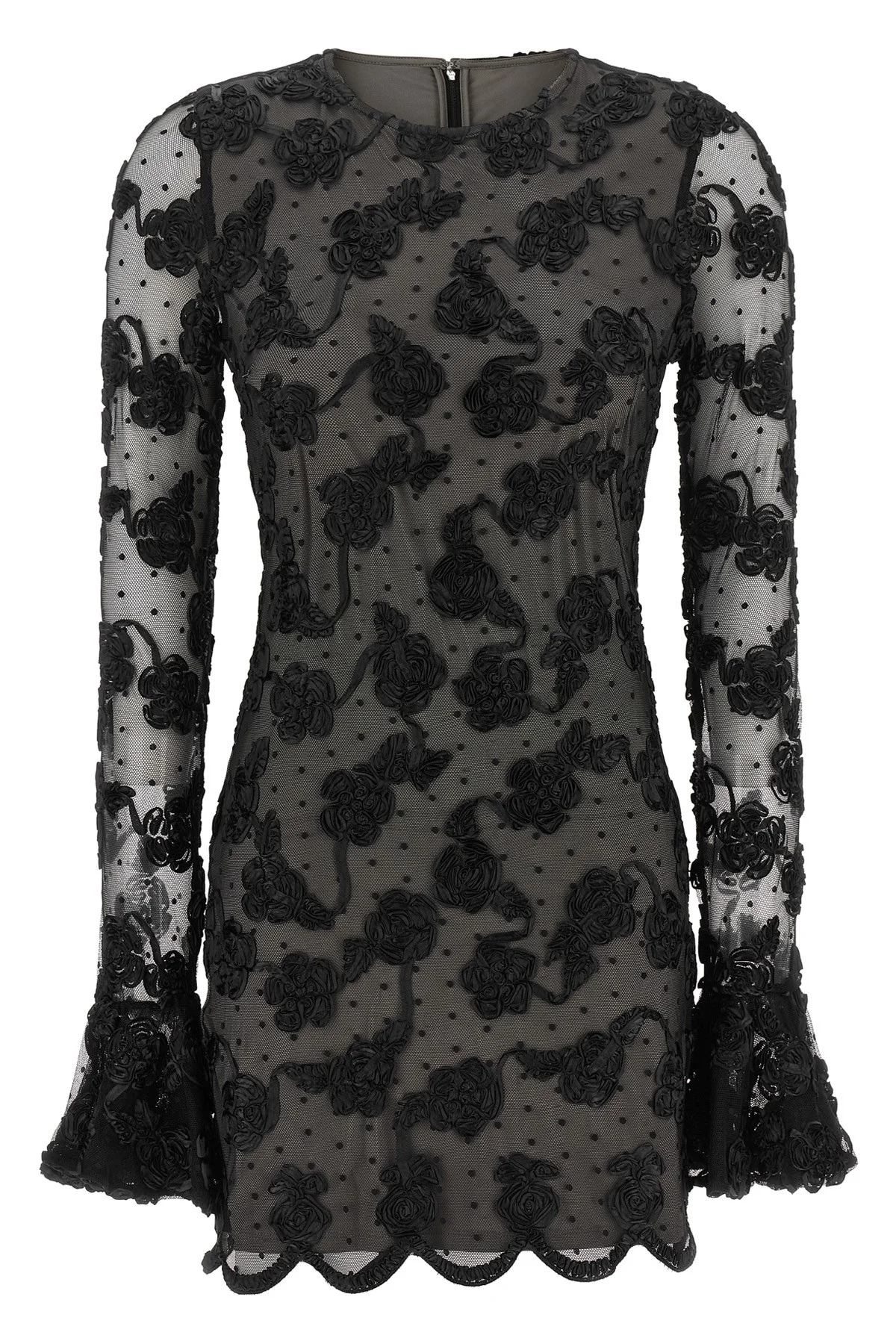 'Flower Mesh' Dress - 1