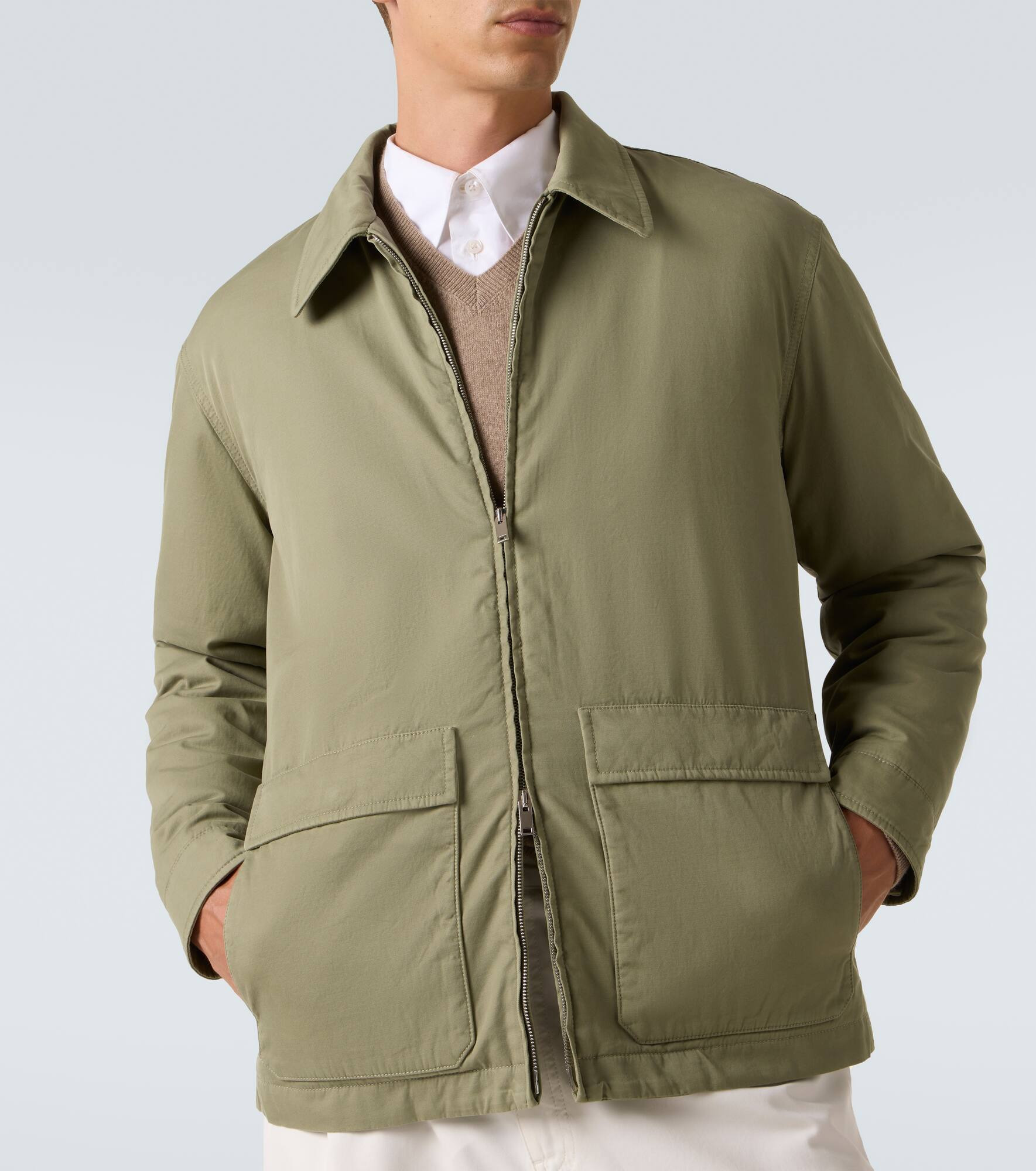 Justo gabardine down field jacket - 5