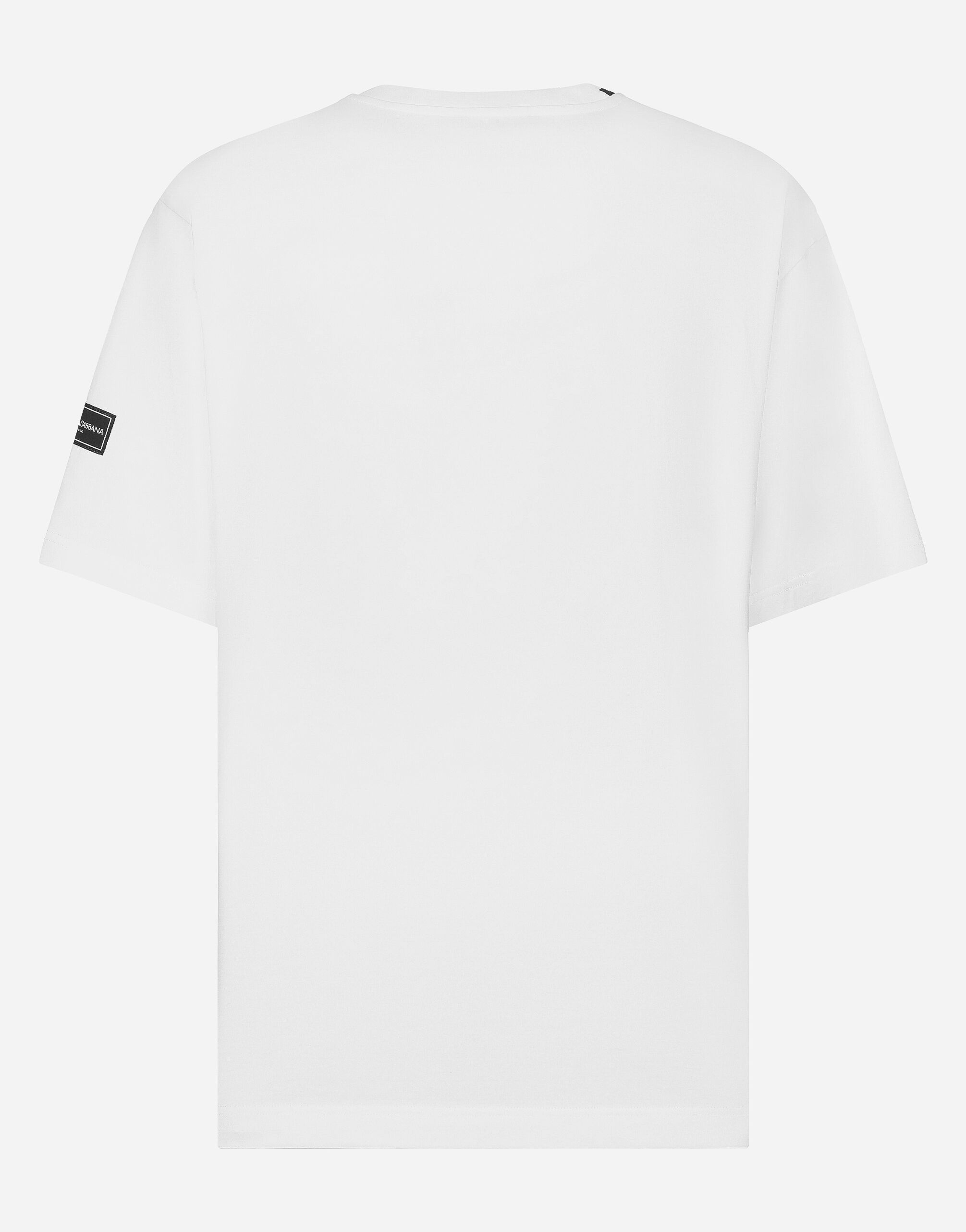 Short-sleeved T-shirt with DG logo patch - 2