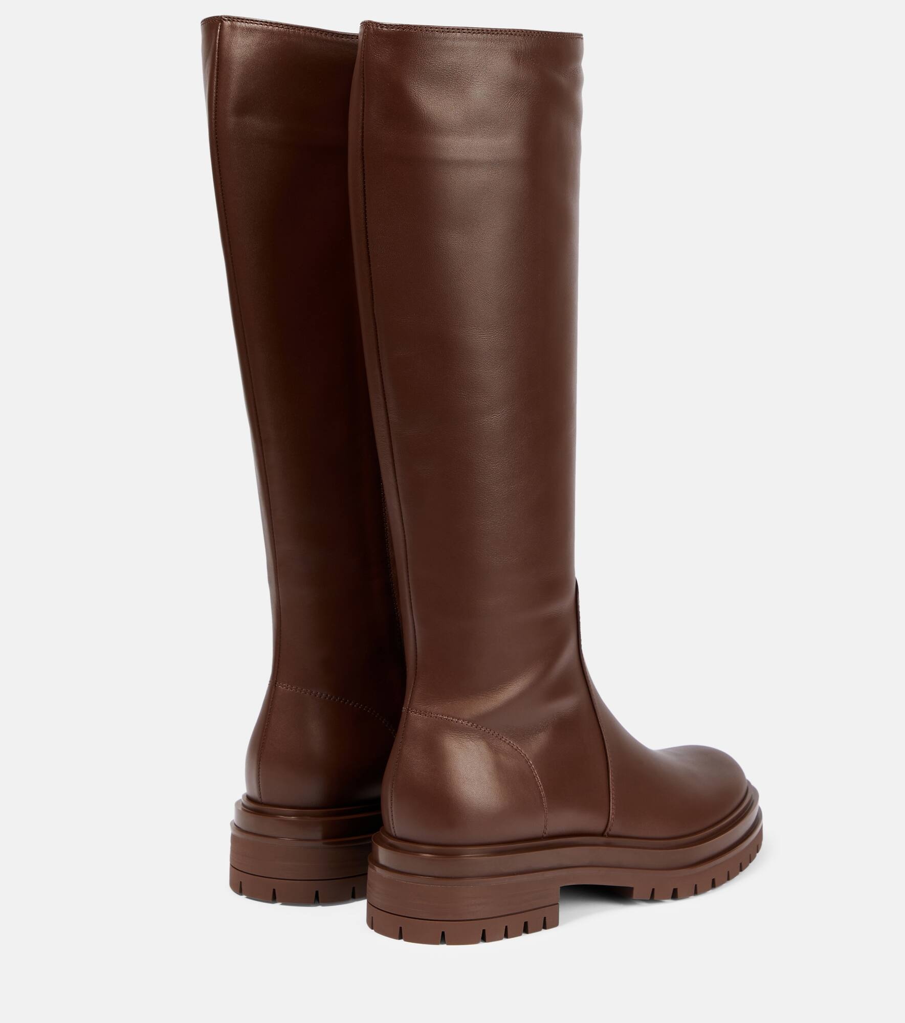 Knee-high leather boots - 3