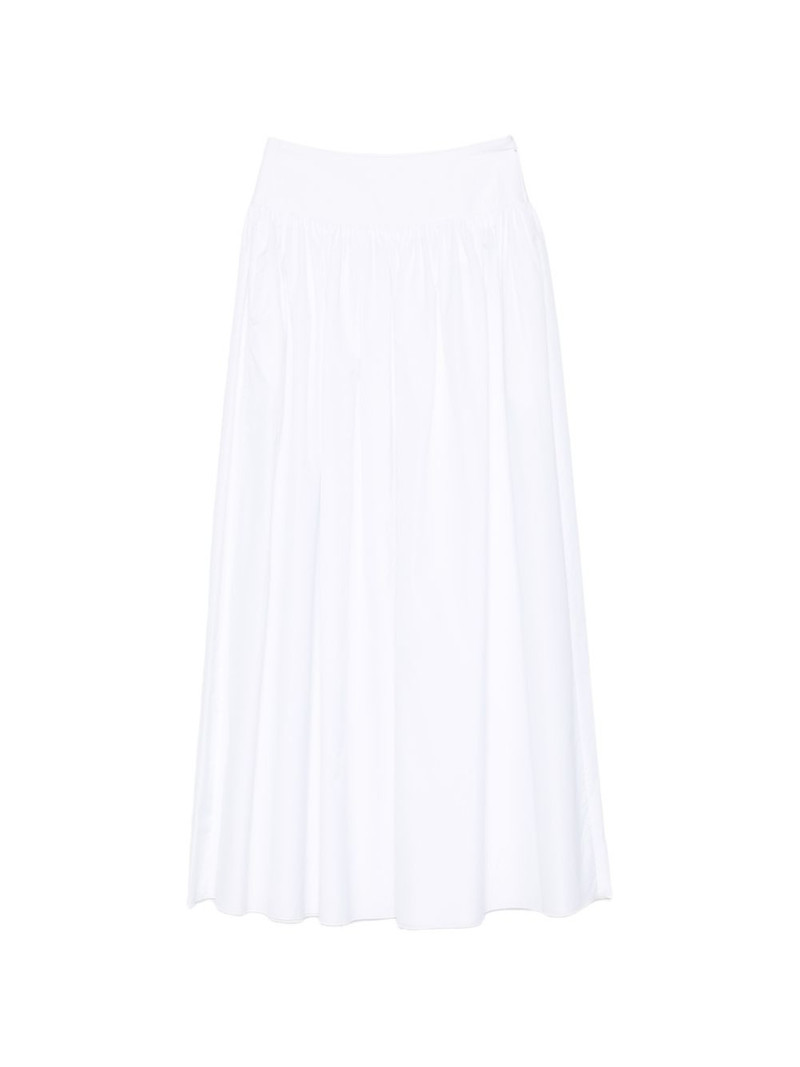 gathered maxi skirt 1