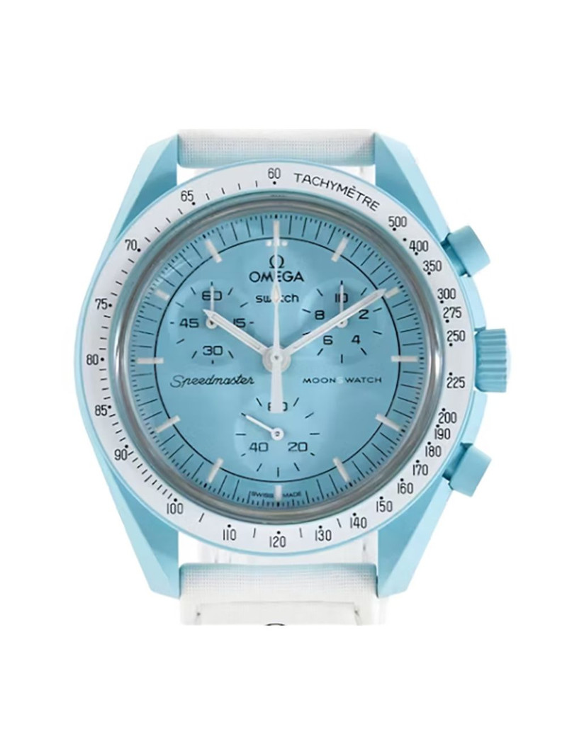 OMEGA x Swatch Bioceramic Moonswatch 42mm watch outlook