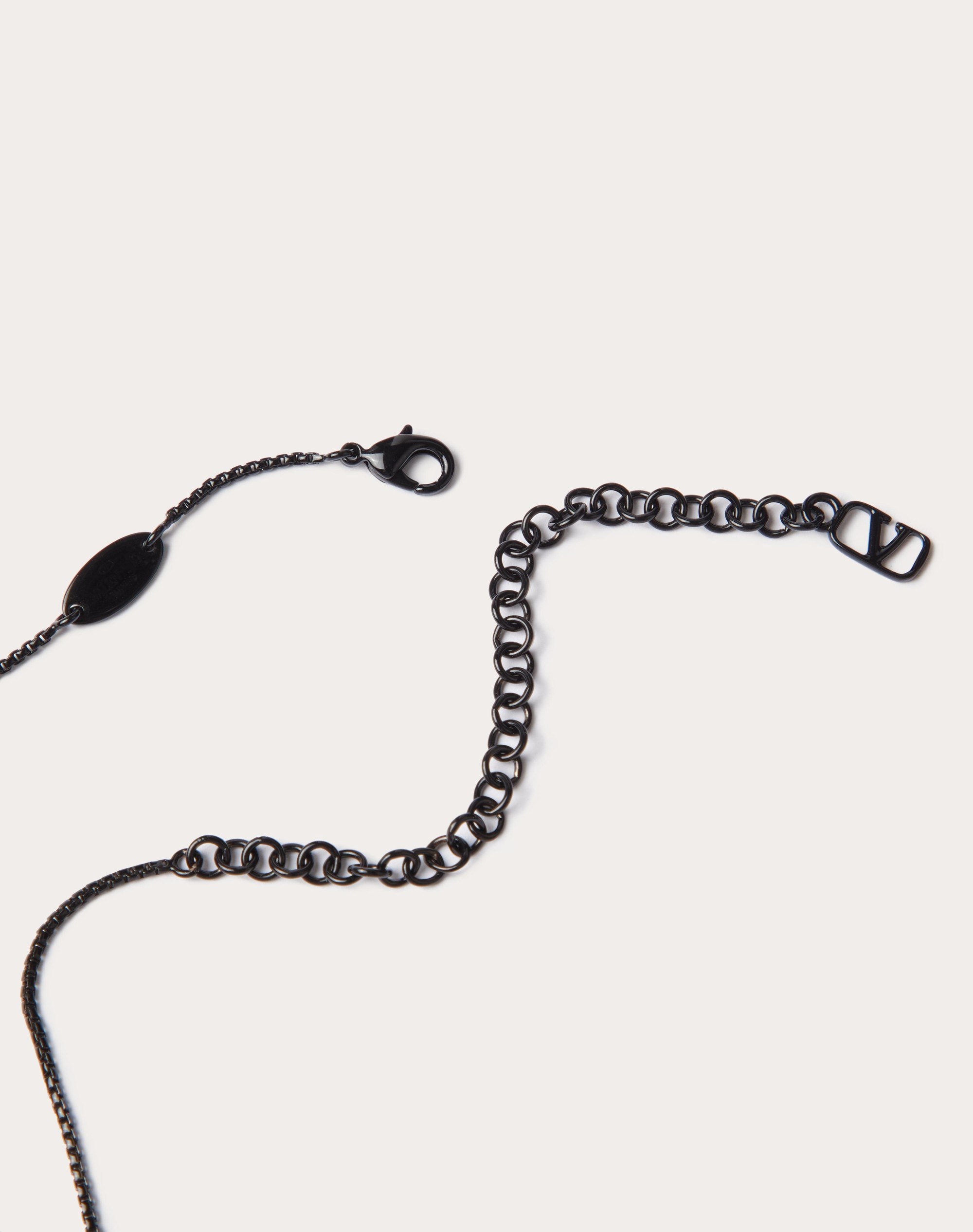 METAL ROCKSTUD NECKLACE - 4