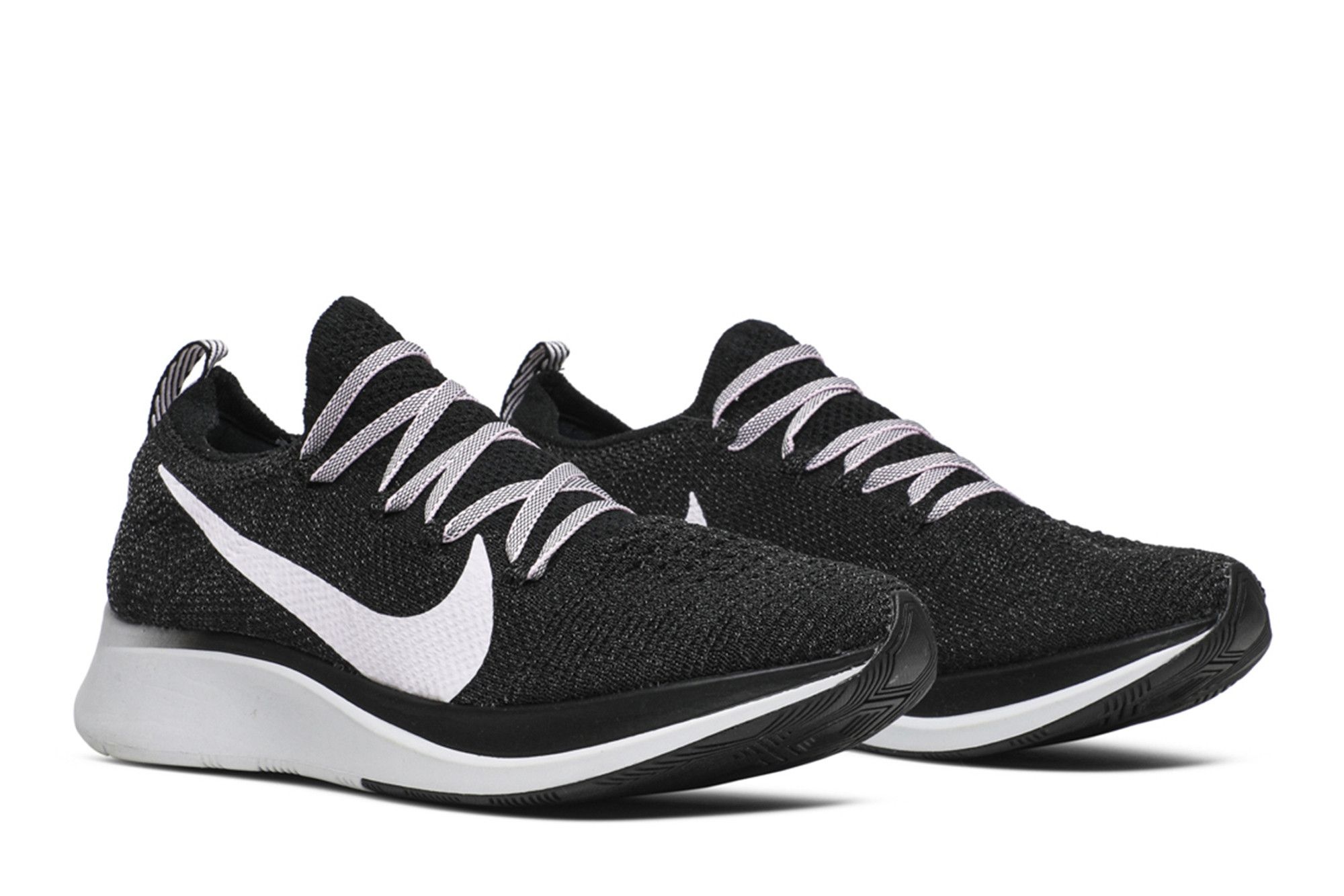 Wmns Zoom Fly Flyknit 'Black Pink Foam' - 8