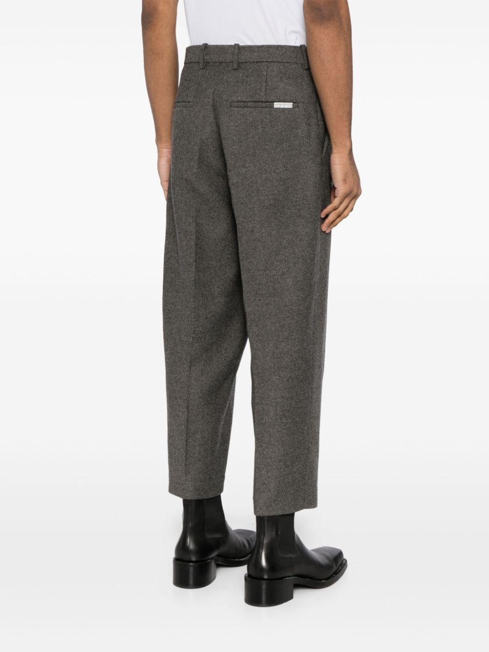 cropped zoot pants - 4