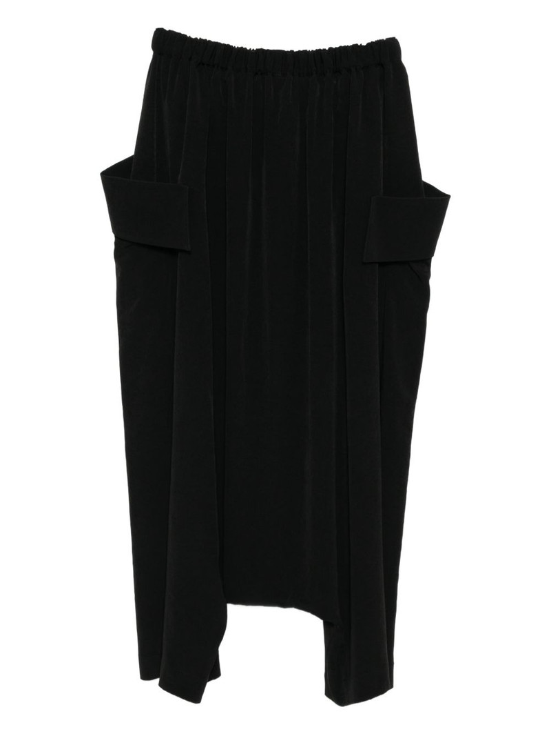 Yohji Yamamoto pocket tapered trousers outlook