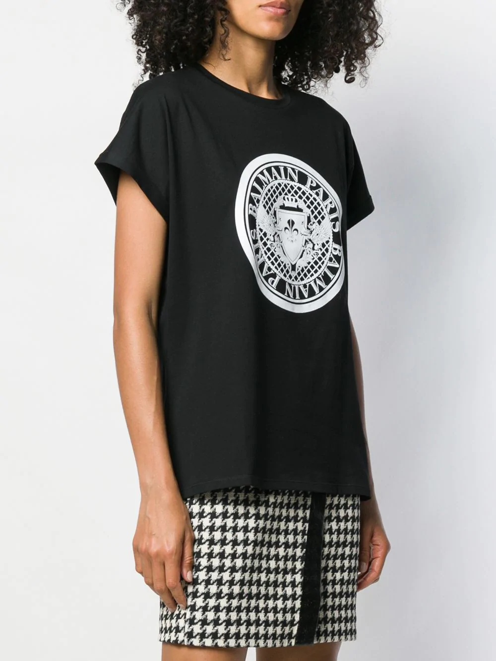 medallion print T-shirt - 3