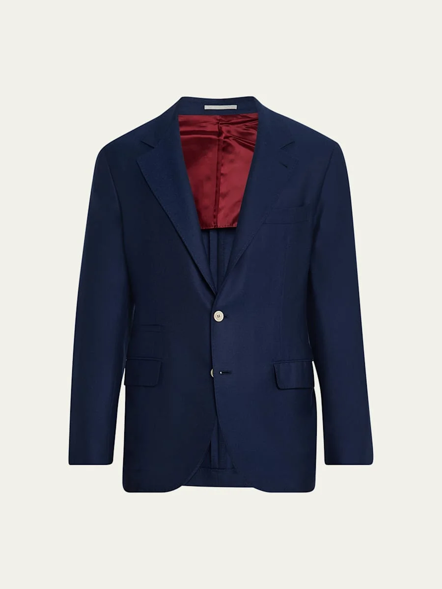 Men's Cashmere Single-Breasted Sport Coat - 1