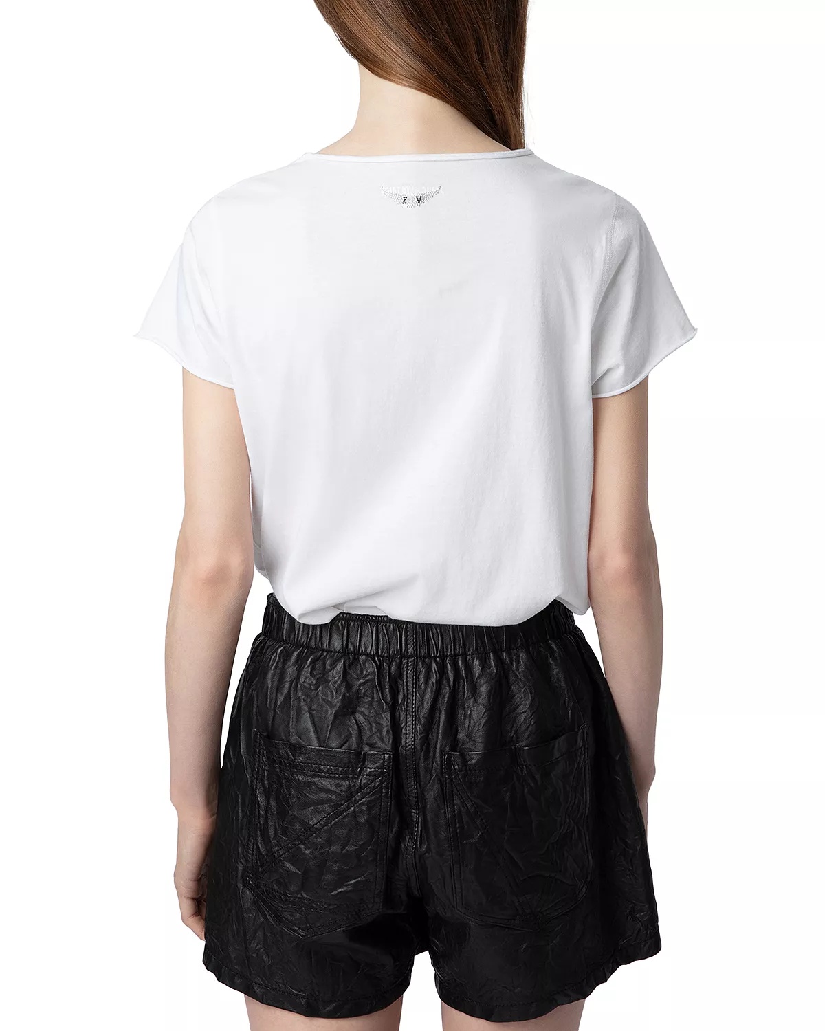 Diamanté Henley Tee - 3