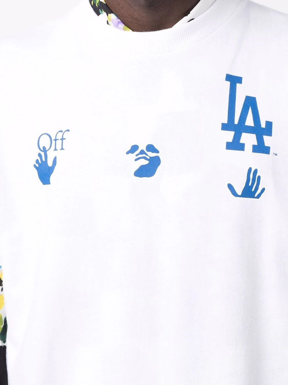 LA Dodgers logo-print T-shirt - 5