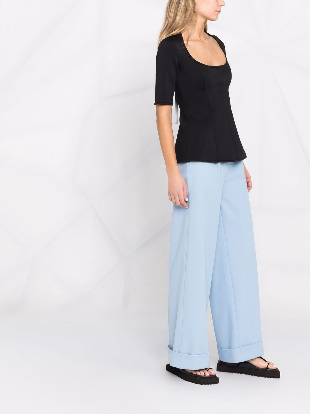 Stella Mccartney Women Top With Square Neckline - 6