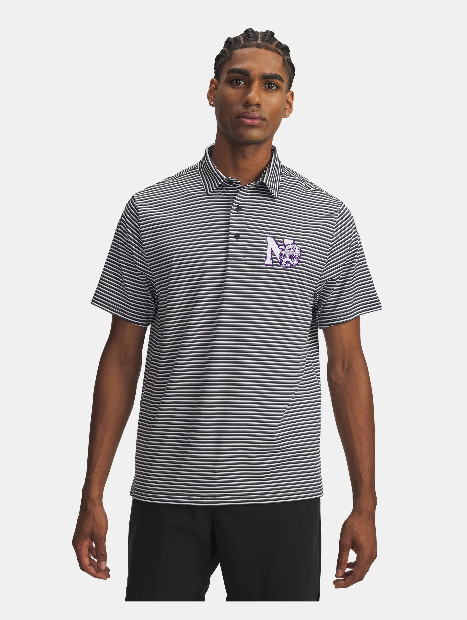 UA Drive Micro Groove Stripe Collegiate - 2