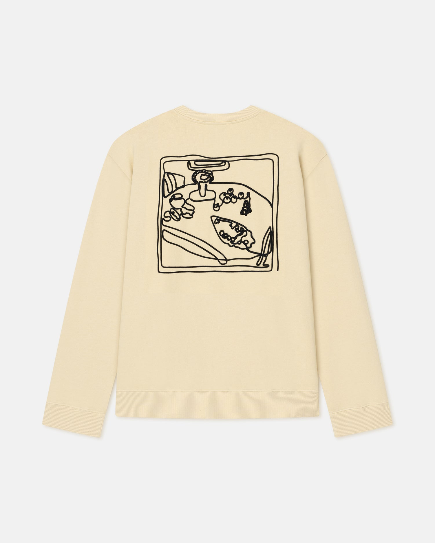 Printed Cotton-Fleece Sweatshirt - 5