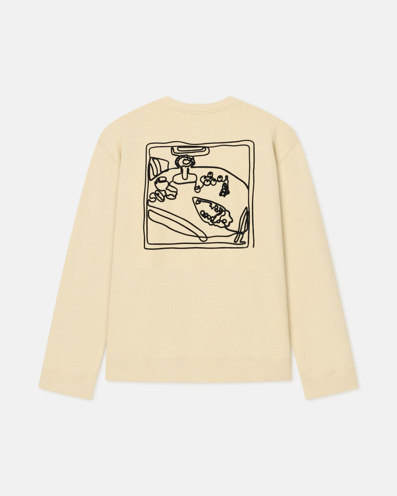 Printed Cotton-Fleece Sweatshirt 5