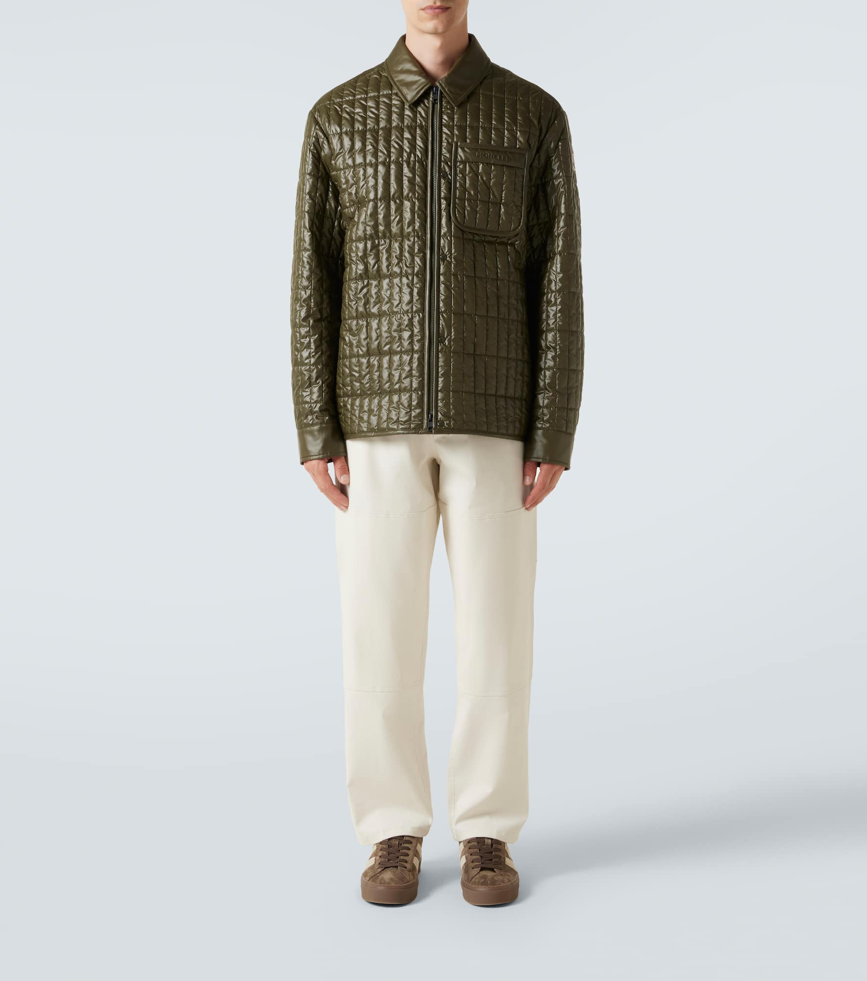Madiere padded quilted shirt jacket - 2