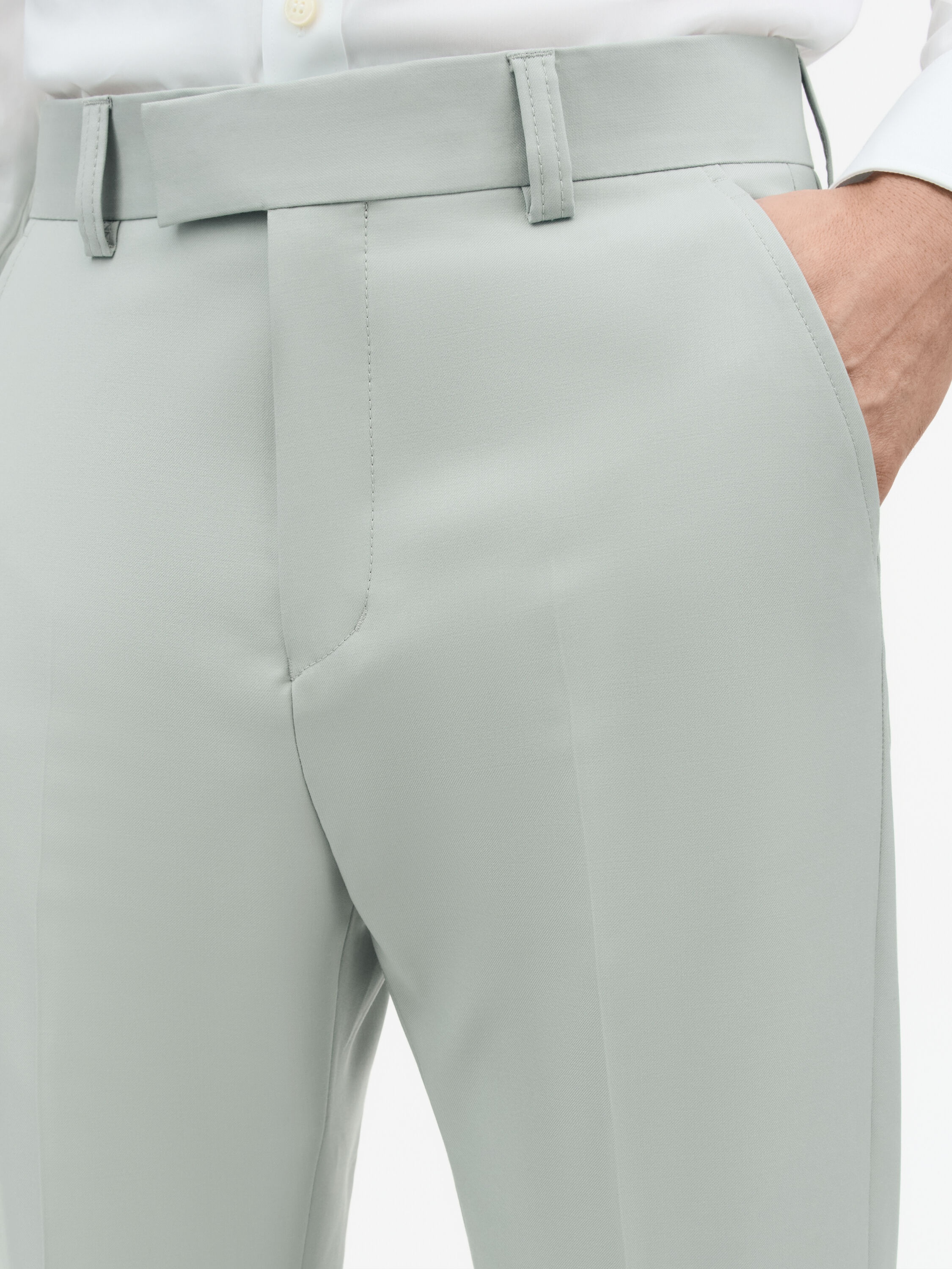 Tommie Straight Wool Trousers - 5