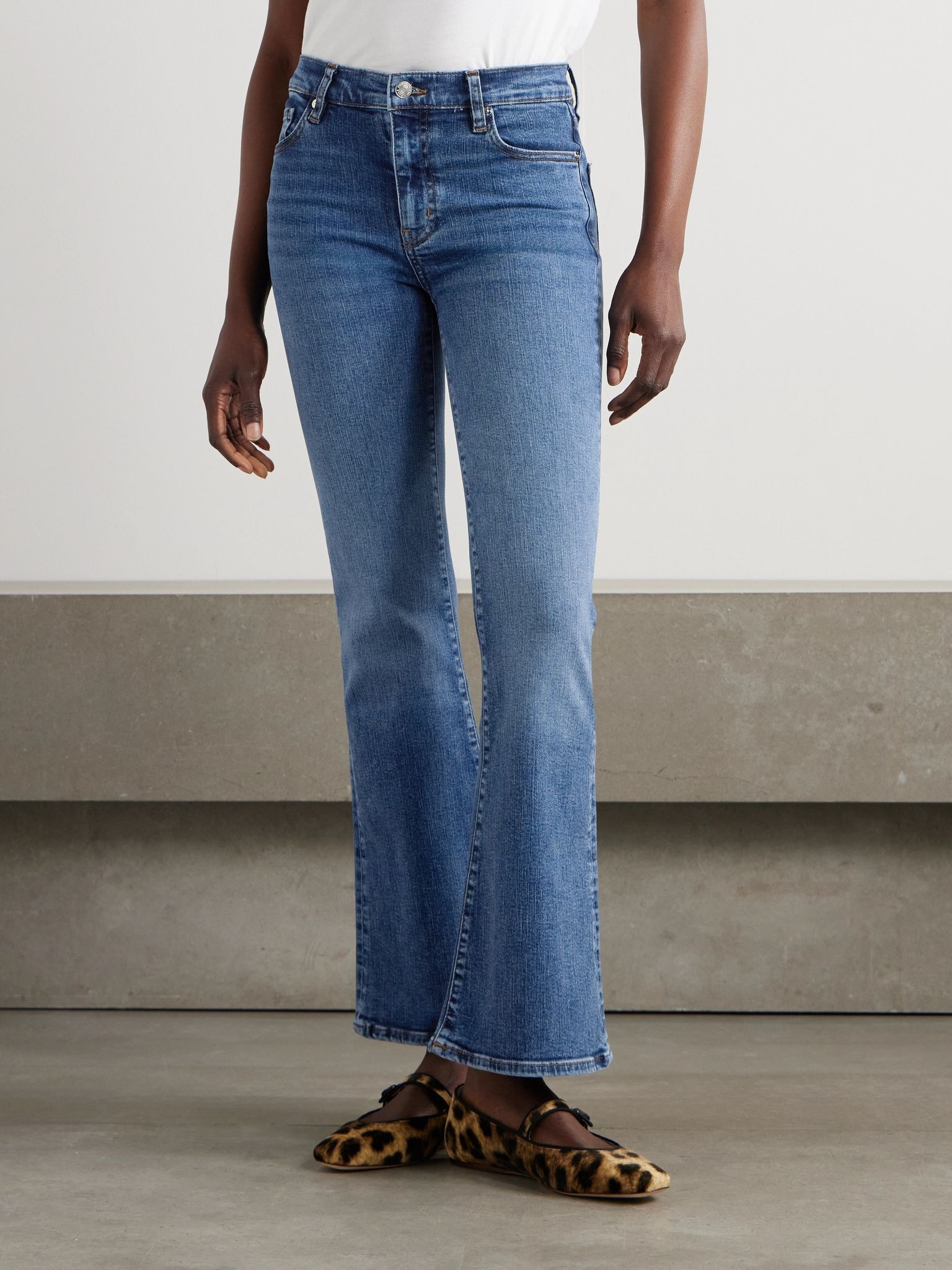 The Icon flared jeans Mid denim - 3