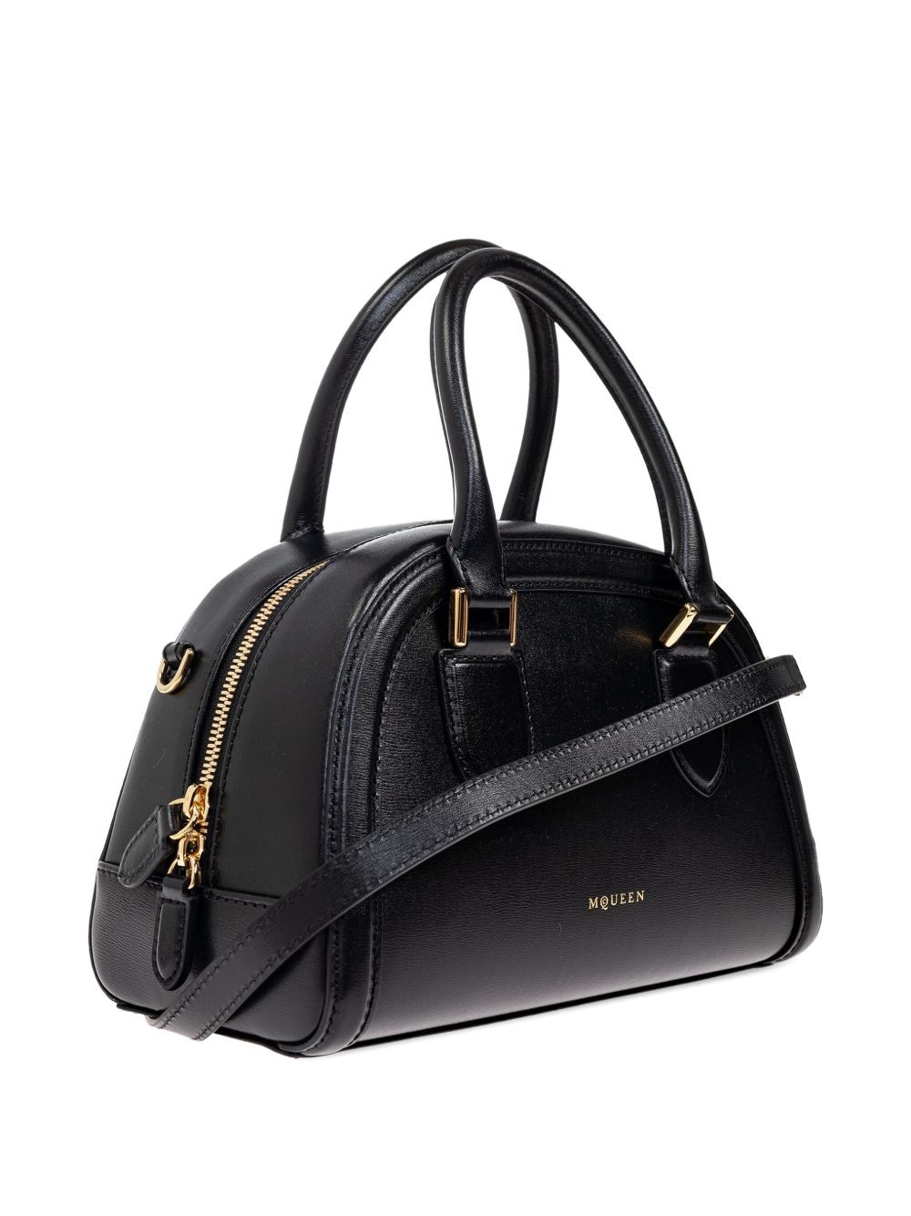 mini leather tote bag - 4