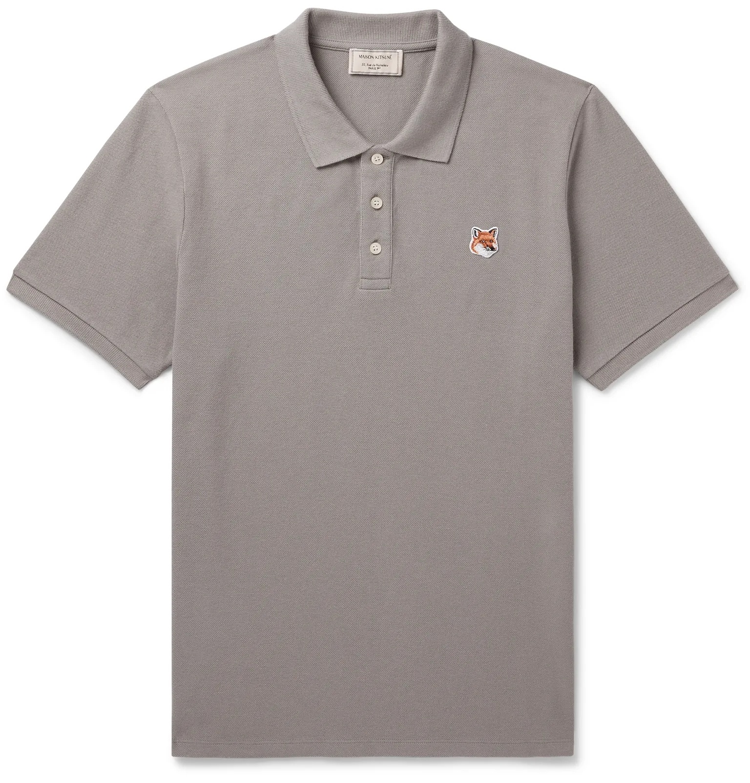 Logo-Appliquéd Cotton-Piqué Polo Shirt - 1