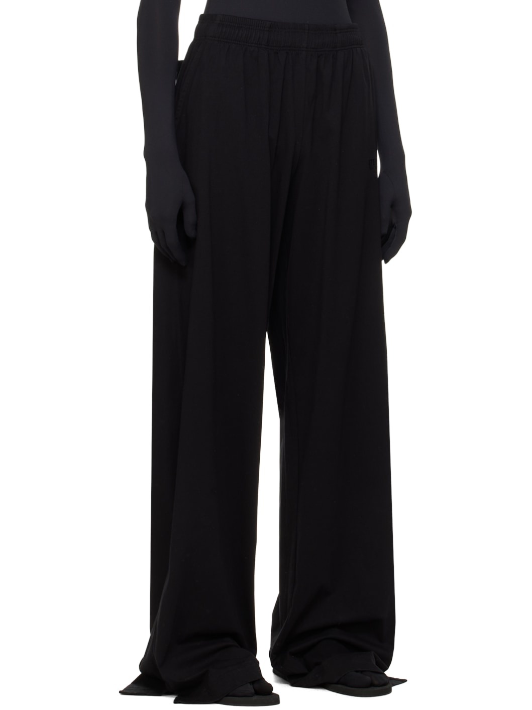 Black Oversized Sweatpants - 2