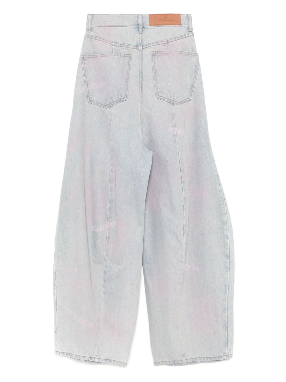 ☆25SS☆Spray Dyed Balloon Fit Jeans/KIMHEKIM☆ Spray Dyed Balloon Fit Jeans (Sky Blue) - KIMHĒKIM