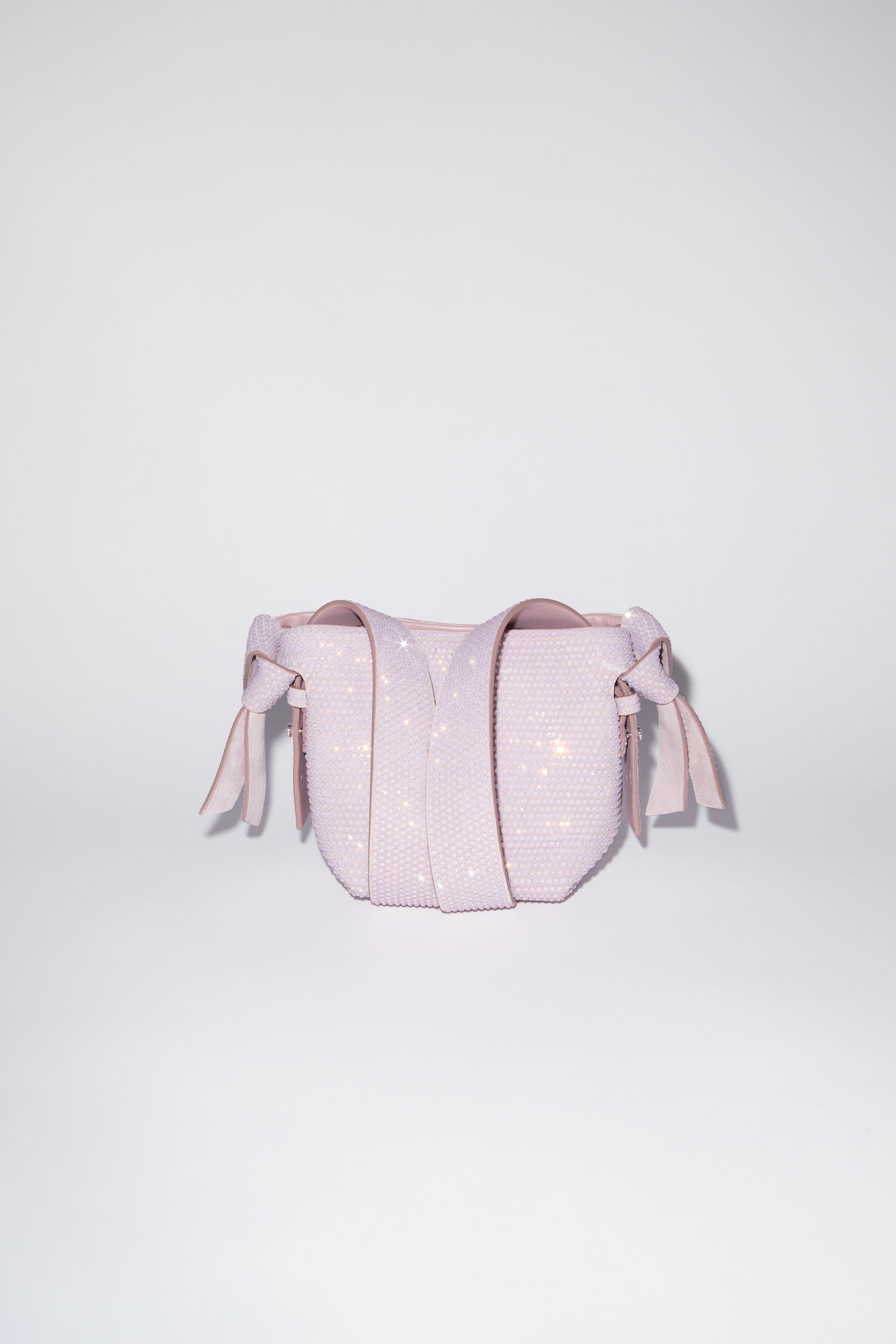 Musubi micro shoulder bag - Pale Pink - 3