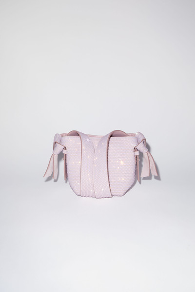 Acne Studios Musubi micro shoulder bag - Pale Pink outlook