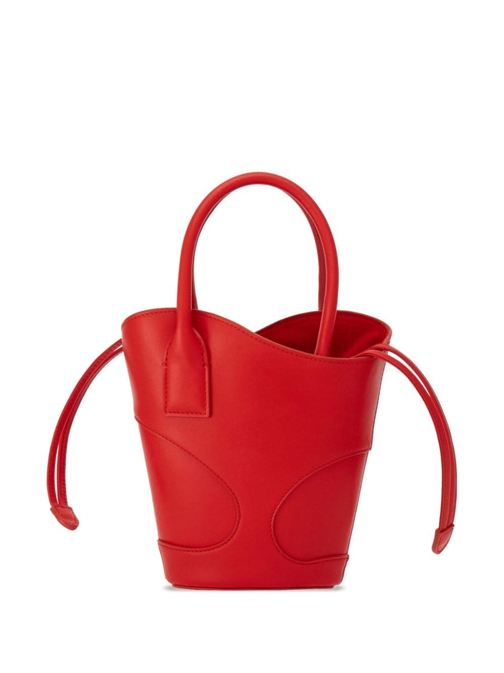 cut-out leather mini bag - 4