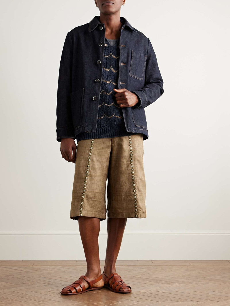 BARENA Orno Denim Overshirt outlook