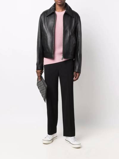 AMI Paris straight-leg tailored trousers outlook