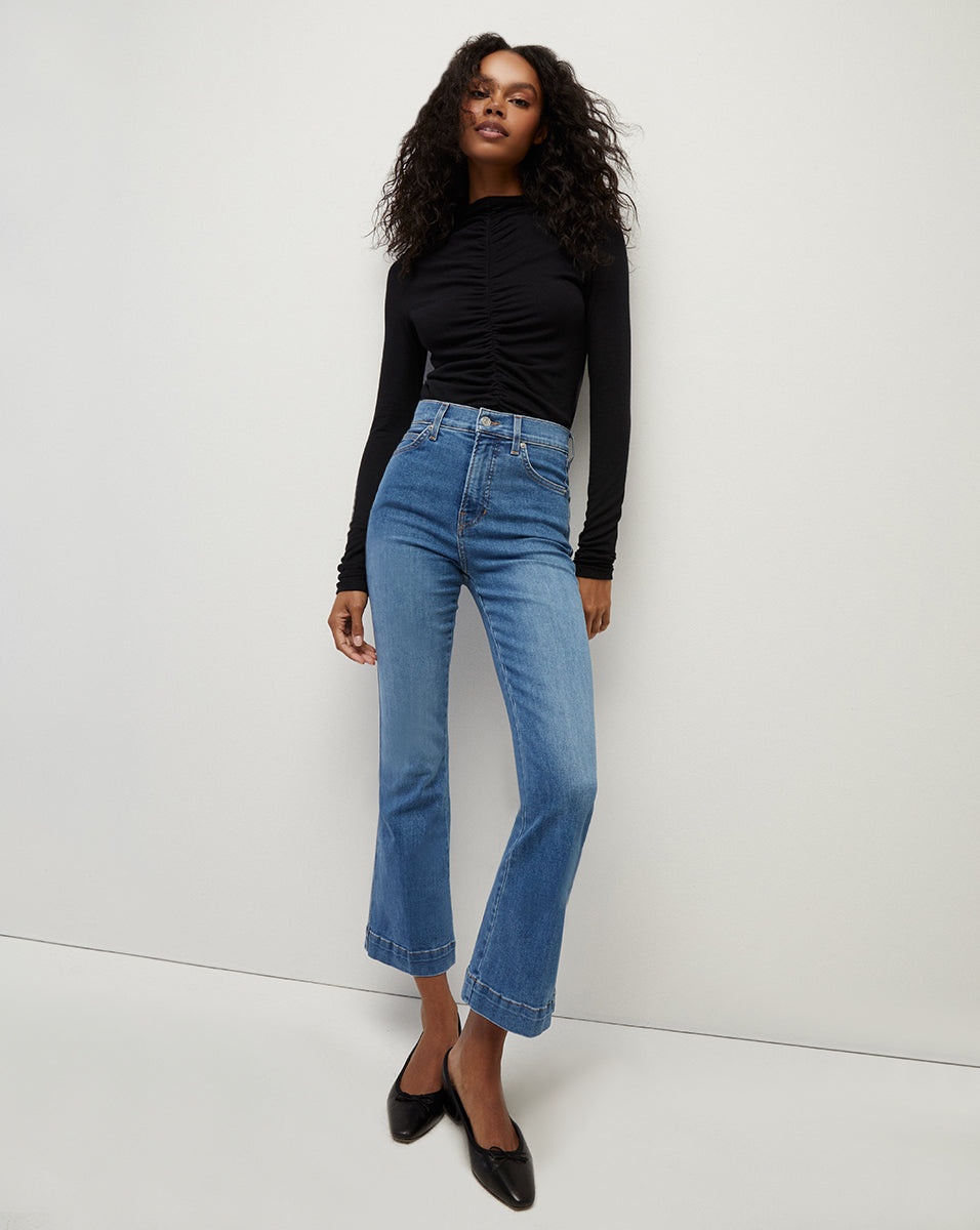 THERESA RUCHED TURTLENECK - 4